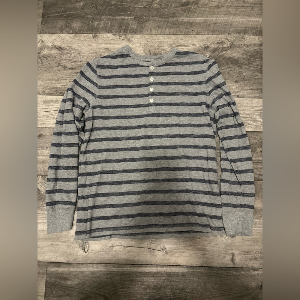 merona striped long sleeve